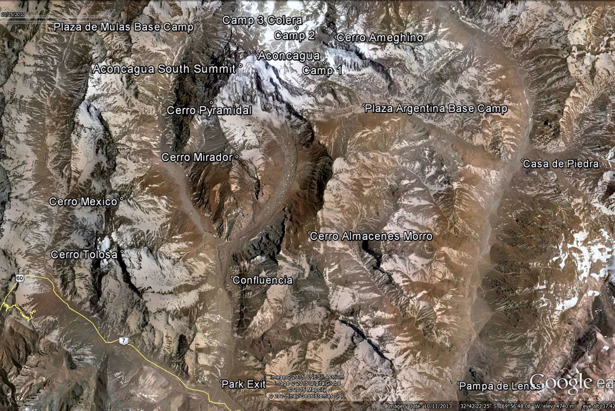 00-1 Aconcagua Route